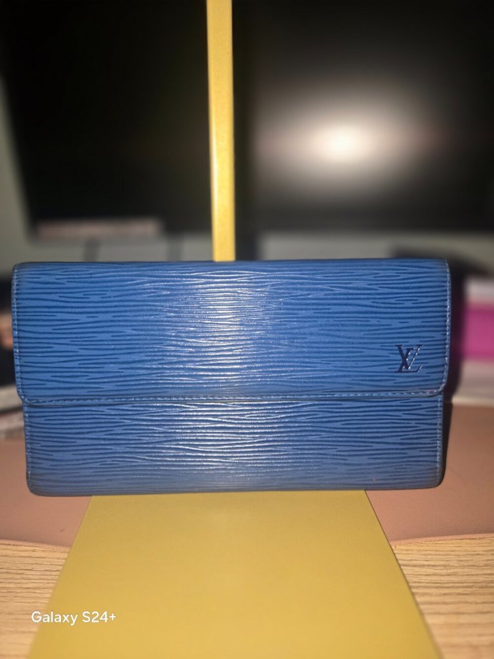 💙 Authentic Louis Vuitton Epi Leather Long Wallet – Toledo Blue 💙